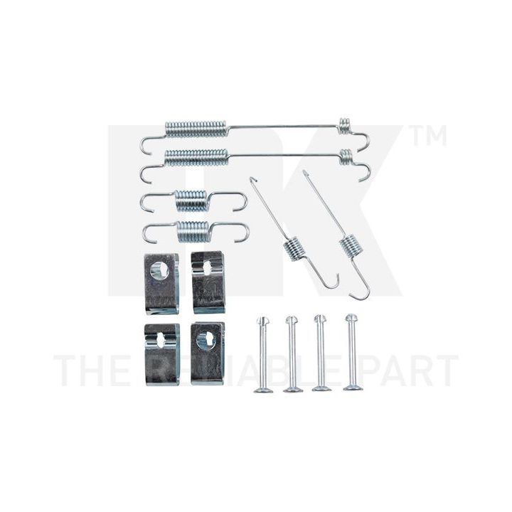 Priedų komplektas, stabdžių trinkelės NK 7934846