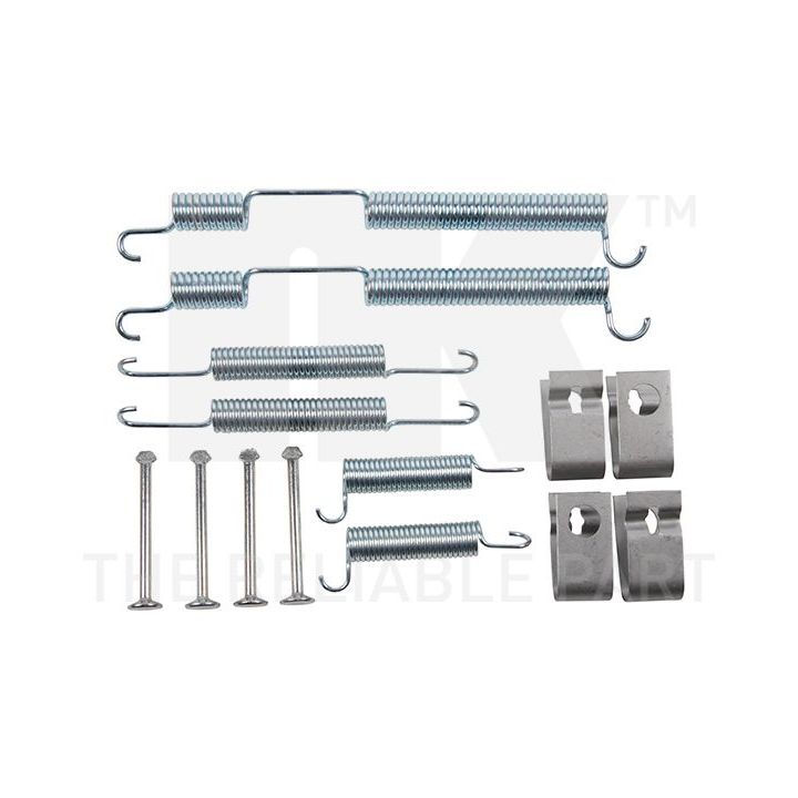 Priedų komplektas, stabdžių trinkelės NK 7935844