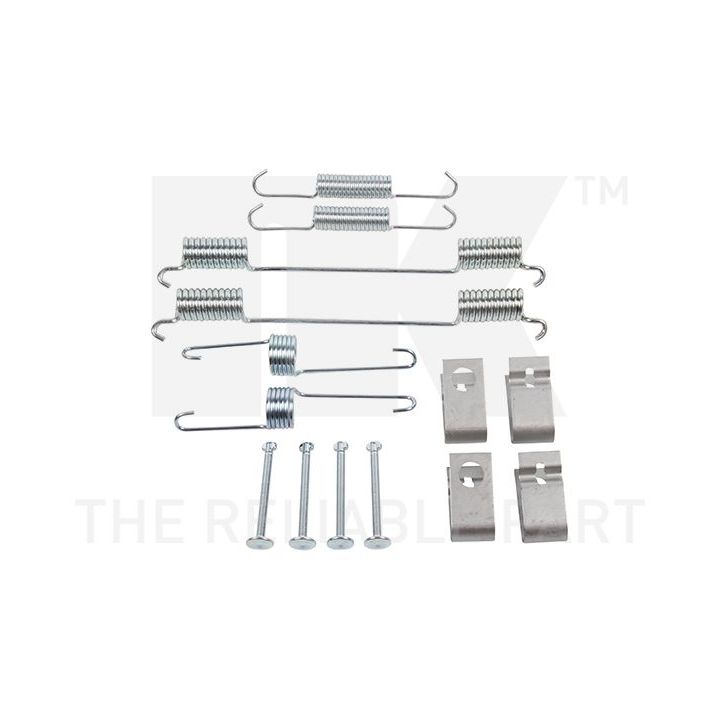 Priedų komplektas, stabdžių trinkelės NK 7935859