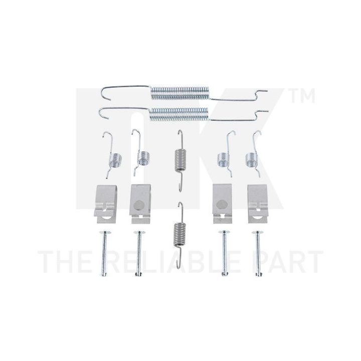 Priedų komplektas, stabdžių trinkelės NK 7935863