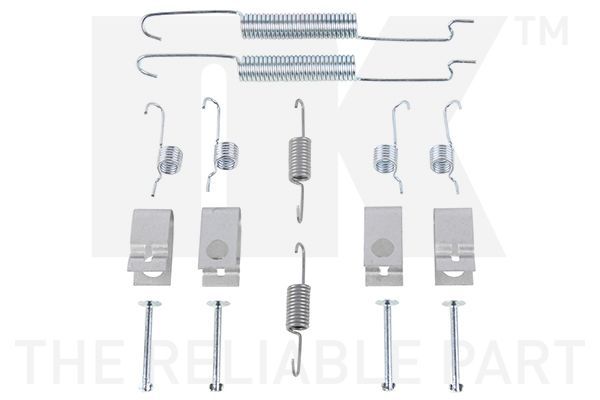 Priedų komplektas, stabdžių trinkelės NK 7935863
