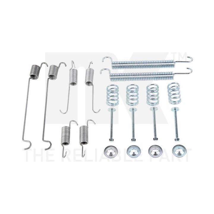 Priedų komplektas, stabdžių trinkelės NK 7937560