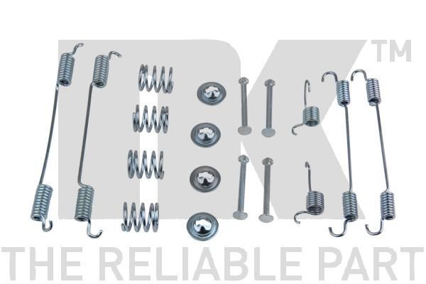 Priedų komplektas, stabdžių trinkelės NK 79390021