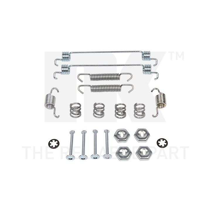 Priedų komplektas, stabdžių trinkelės NK 7939651