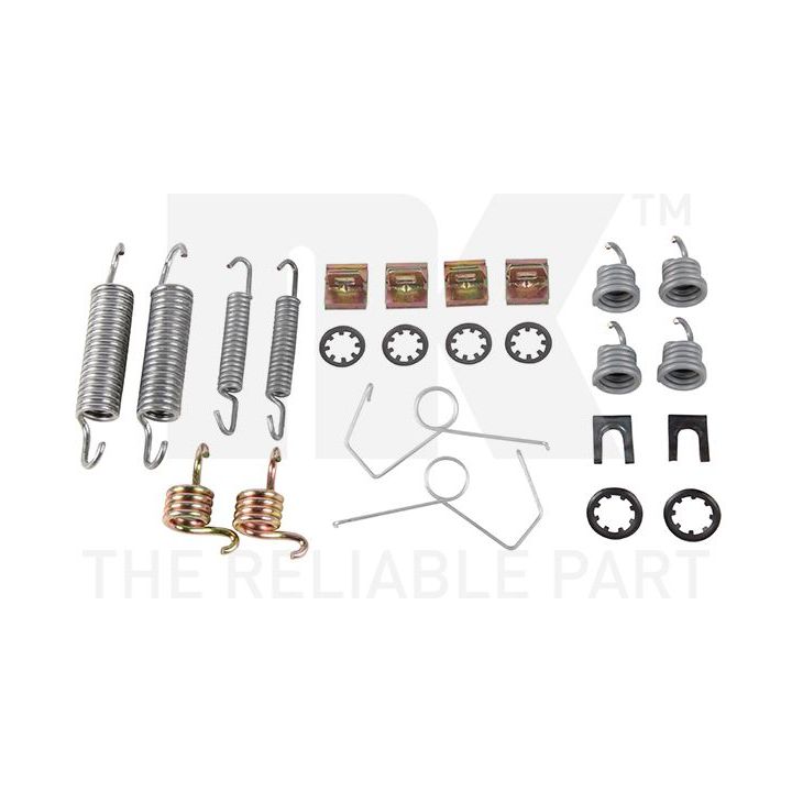 Priedų komplektas, stabdžių trinkelės NK 7939719