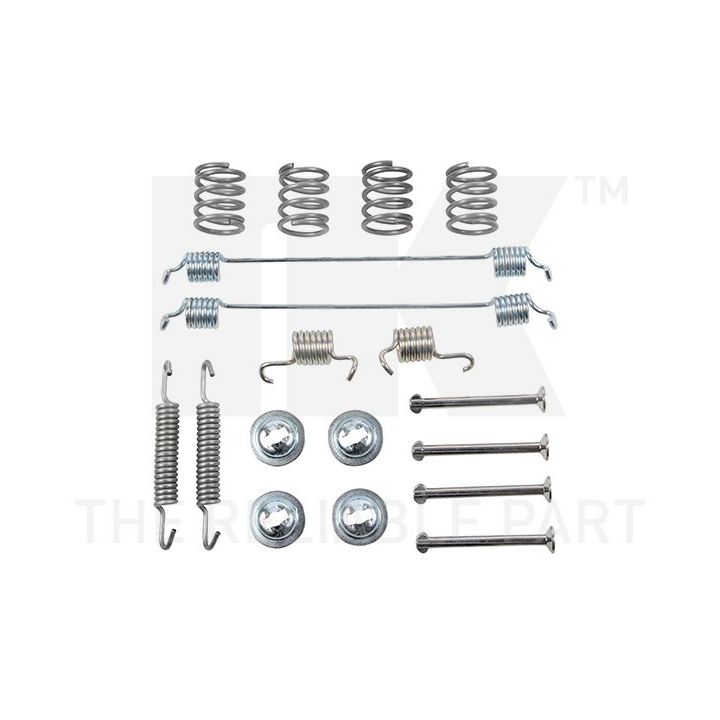 Priedų komplektas, stabdžių trinkelės NK 7939777