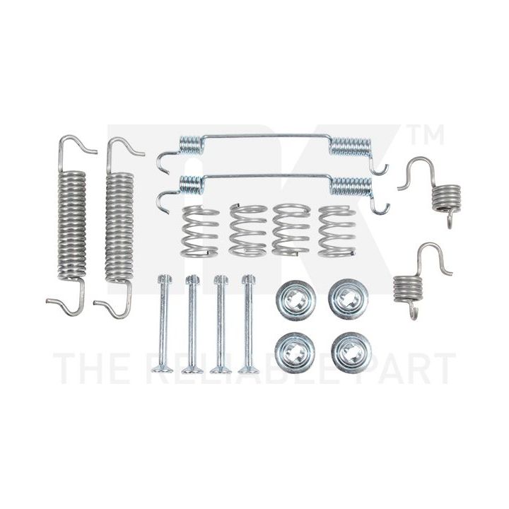 Priedų komplektas, stabdžių trinkelės NK 7939780