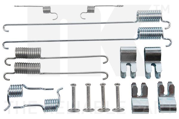 Priedų komplektas, stabdžių trinkelės NK 7940829