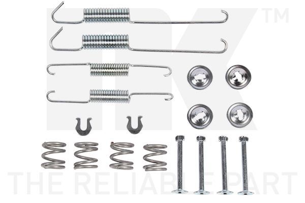 Priedų komplektas, stabdžių trinkelės NK 7945969