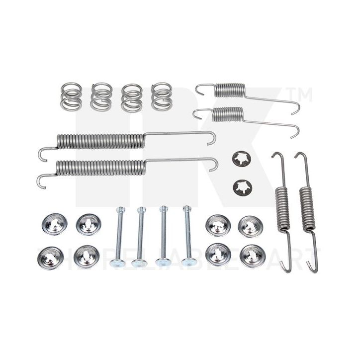 Priedų komplektas, stabdžių trinkelės NK 7948678