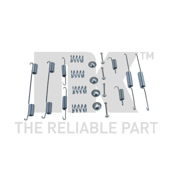 Priedų komplektas, stabdžių trinkelės NK 7993861