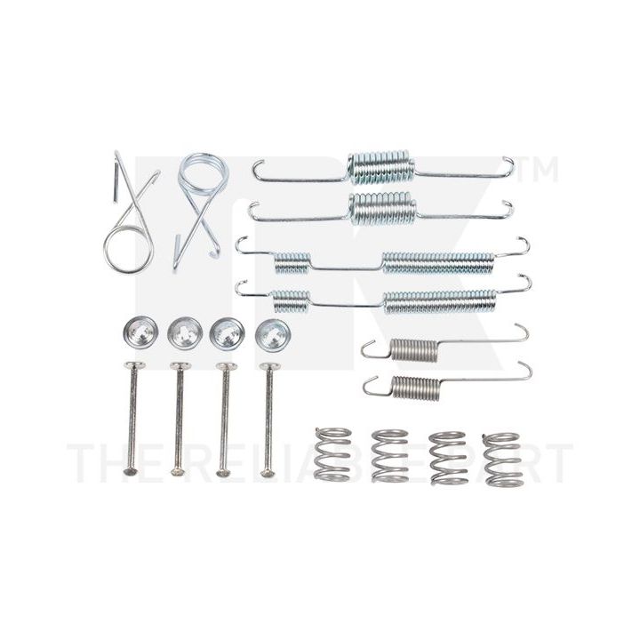 Priedų komplektas, stabdžių trinkelės NK 79991040