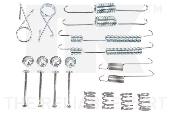 Priedų komplektas, stabdžių trinkelės NK 79991040