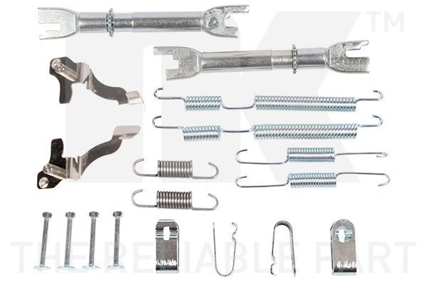 Priedų komplektas, stabdžių trinkelės NK 79991042