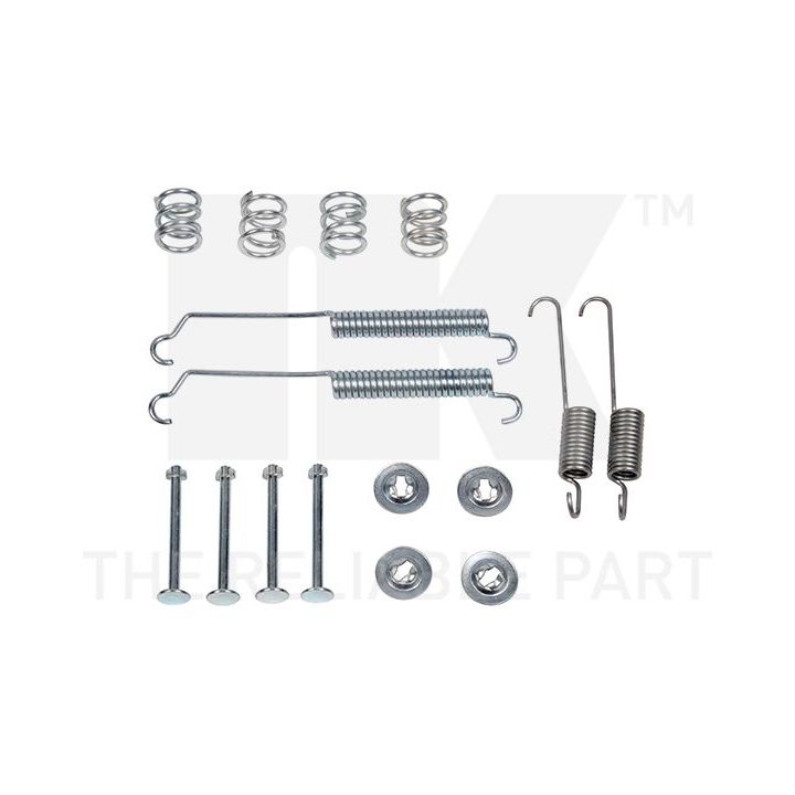 Priedų komplektas, stabdžių trinkelės NK 7999618