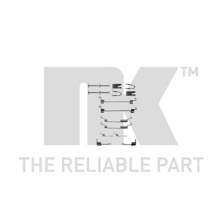 Priedų komplektas, stabdžių trinkelės NK 7999764