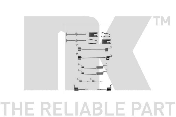 Priedų komplektas, stabdžių trinkelės NK 7999764