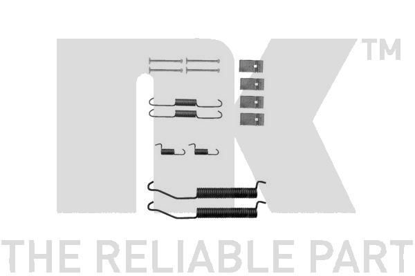 Priedų komplektas, stabdžių trinkelės NK 7999812