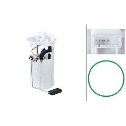 Degalų tiekimo blokas HELLA 8TF 358 305-051