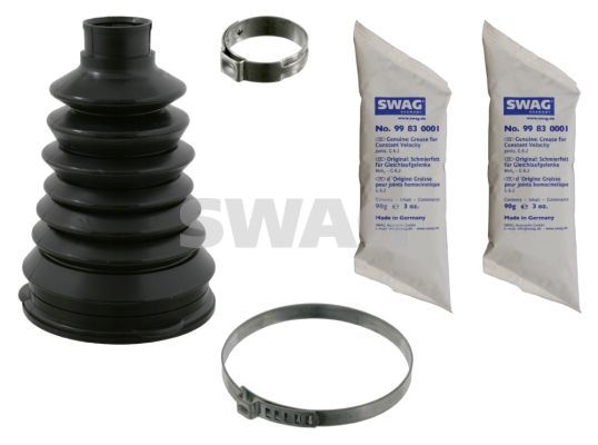 Gofruotoji membrana, kardaninis velenas SWAG 60 91 0355