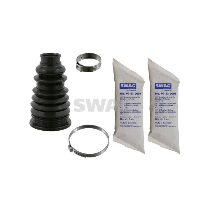 Gofruotoji membrana, kardaninis velenas SWAG 60 91 0381