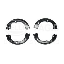 Stabdžių trinkelių komplektas, stovėjimo stabdis HELLA 8DB 355 038-111