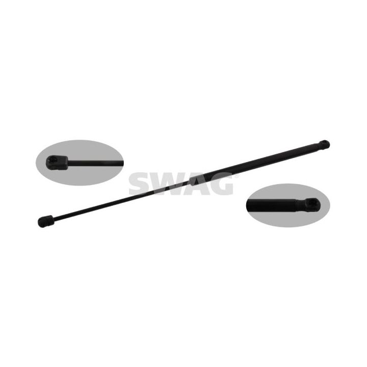 Dujinė spyruoklė, bagažinė SWAG 70 93 3344