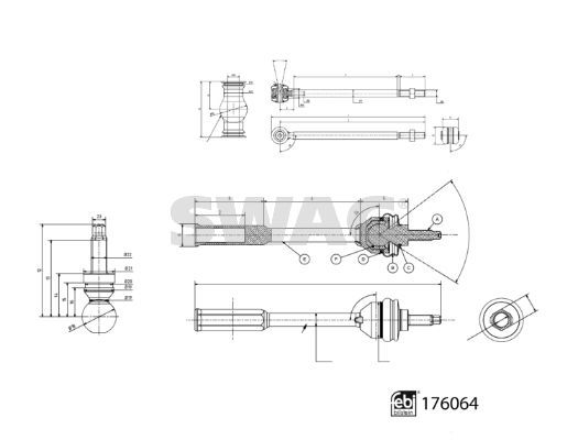 Strypo montavimas SWAG 33 10 3280