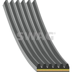 V formos rumbuoti diržai SWAG 33 10 8319