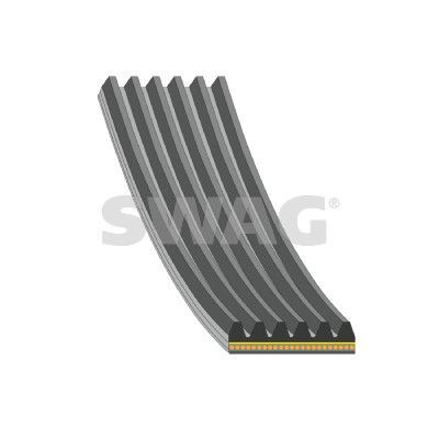 V formos rumbuoti diržai SWAG 33 10 8764