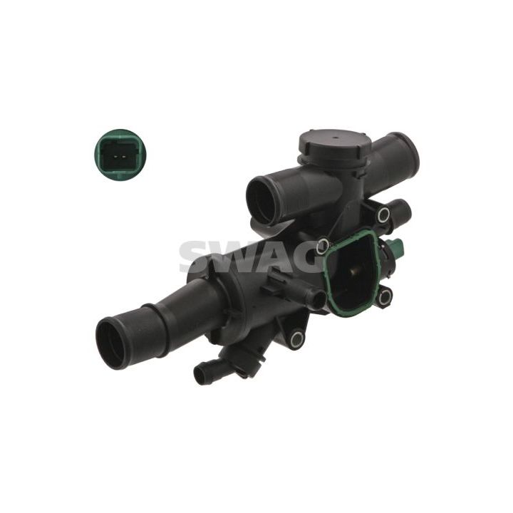 Termostatas, aušinimo skystis SWAG 62 93 6180