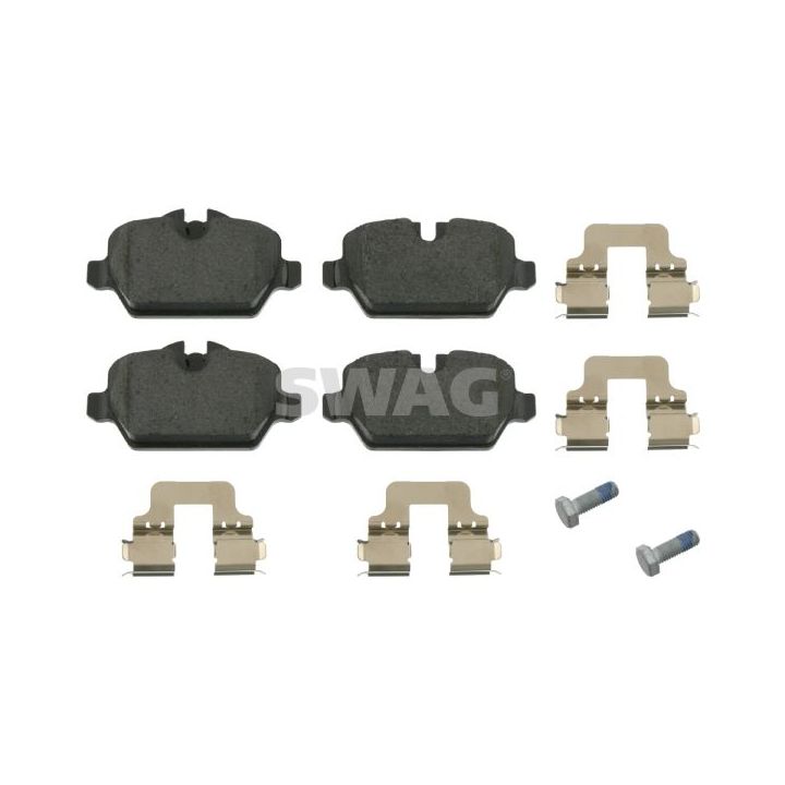 Stabdžių trinkelių rinkinys, diskinis stabdys SWAG 20 91 6560