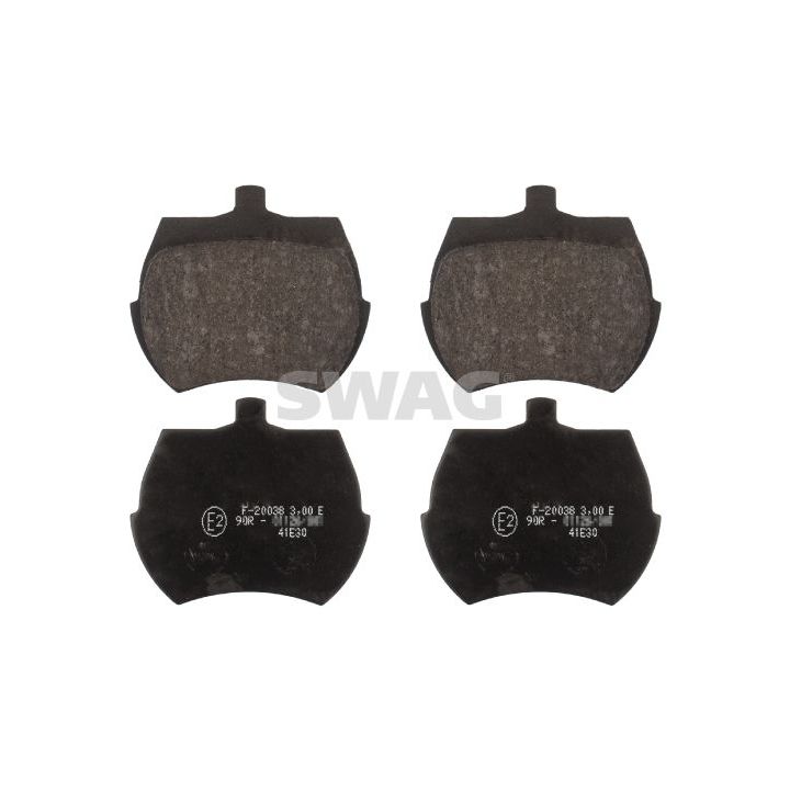 Stabdžių trinkelių rinkinys, diskinis stabdys SWAG 22 11 6201