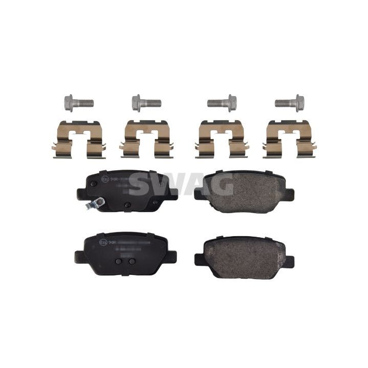 Stabdžių trinkelių rinkinys, diskinis stabdys SWAG 33 10 1783