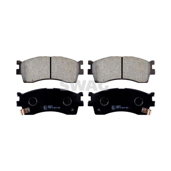 Stabdžių trinkelių rinkinys, diskinis stabdys SWAG 33 10 5086