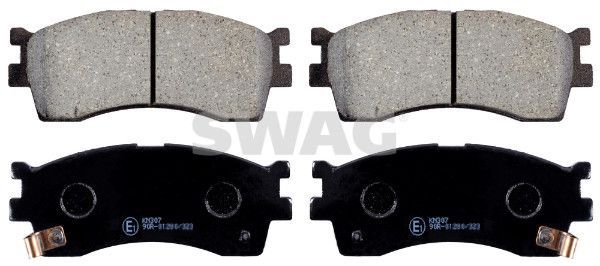 Stabdžių trinkelių rinkinys, diskinis stabdys SWAG 33 10 5086