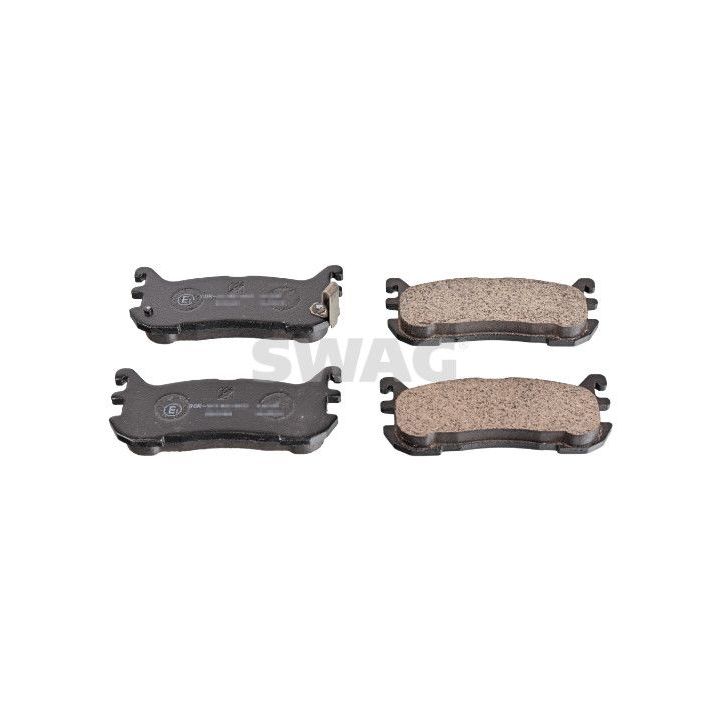 Stabdžių trinkelių rinkinys, diskinis stabdys SWAG 33 10 5124