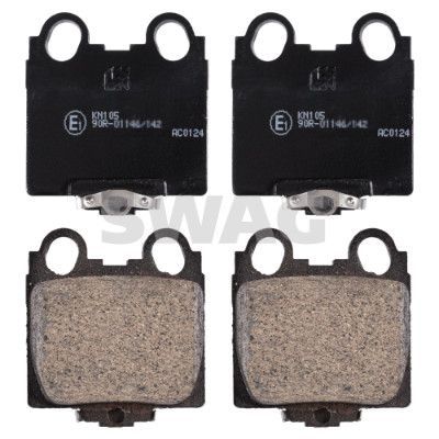 Stabdžių trinkelių rinkinys, diskinis stabdys SWAG 33 10 5132