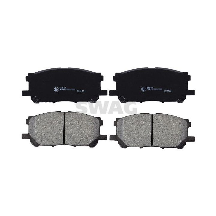 Stabdžių trinkelių rinkinys, diskinis stabdys SWAG 33 10 5208