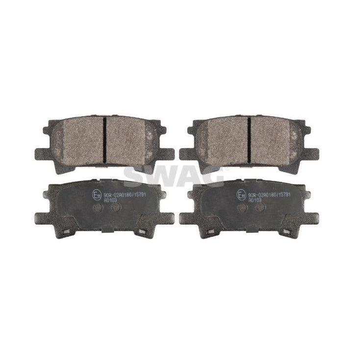 Stabdžių trinkelių rinkinys, diskinis stabdys SWAG 33 10 5442