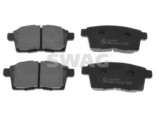 Stabdžių trinkelių rinkinys, diskinis stabdys SWAG 33 10 6376