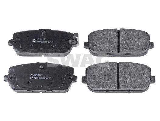 Stabdžių trinkelių rinkinys, diskinis stabdys SWAG 33 10 6382