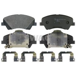 Stabdžių trinkelių rinkinys, diskinis stabdys SWAG 33 10 6501