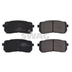 Stabdžių trinkelių rinkinys, diskinis stabdys SWAG 33 10 6543