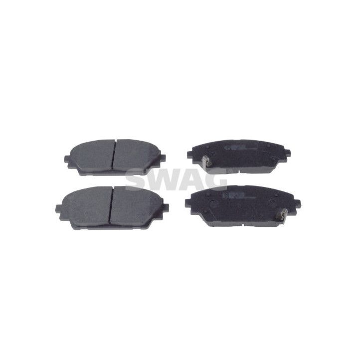 Stabdžių trinkelių rinkinys, diskinis stabdys SWAG 33 10 7125