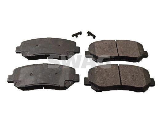 Stabdžių trinkelių rinkinys, diskinis stabdys SWAG 33 10 7189