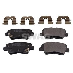 Stabdžių trinkelių rinkinys, diskinis stabdys SWAG 33 10 7268