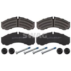 Stabdžių trinkelių rinkinys, diskinis stabdys SWAG 33 10 7492