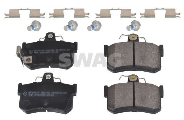 Stabdžių trinkelių rinkinys, diskinis stabdys SWAG 33 10 7533