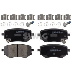 Stabdžių trinkelių rinkinys, diskinis stabdys SWAG 33 10 7614